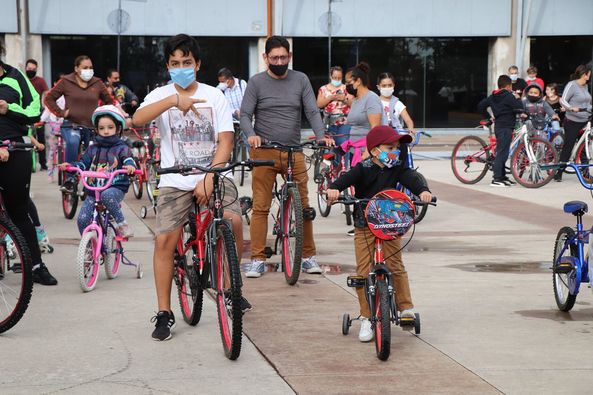 Invitan a participar en el Paseo Ciclista Contigo Al 100 en Aguascalientes