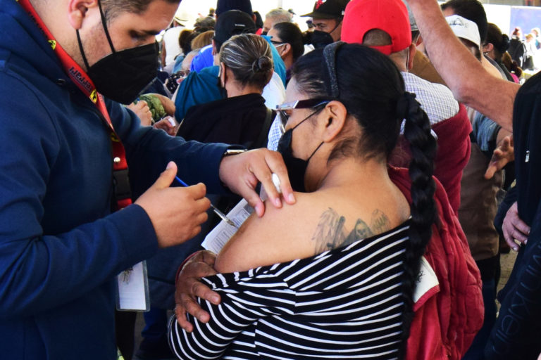 Continúa la jornada de vacunación de refuerzo en Aguascalientes