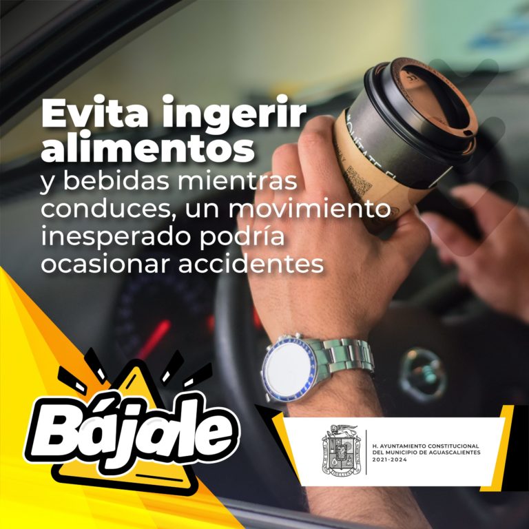 Hacen un llamado en Aguascalientes a impedir el uso de distractores al conducir