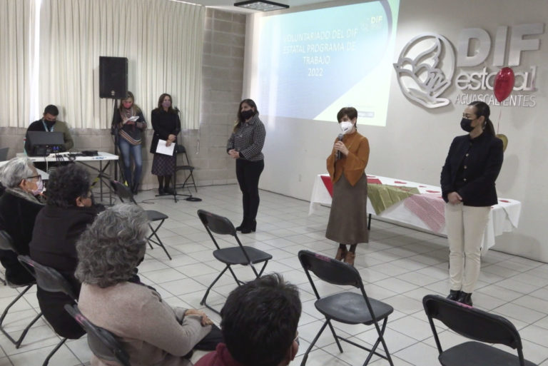 Realiza DIF estatal primera capacitación de 2022 para el Voluntariado