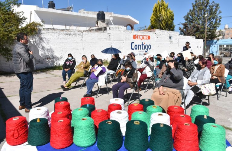 Sedeso entregará 13 toneladas de estambre 