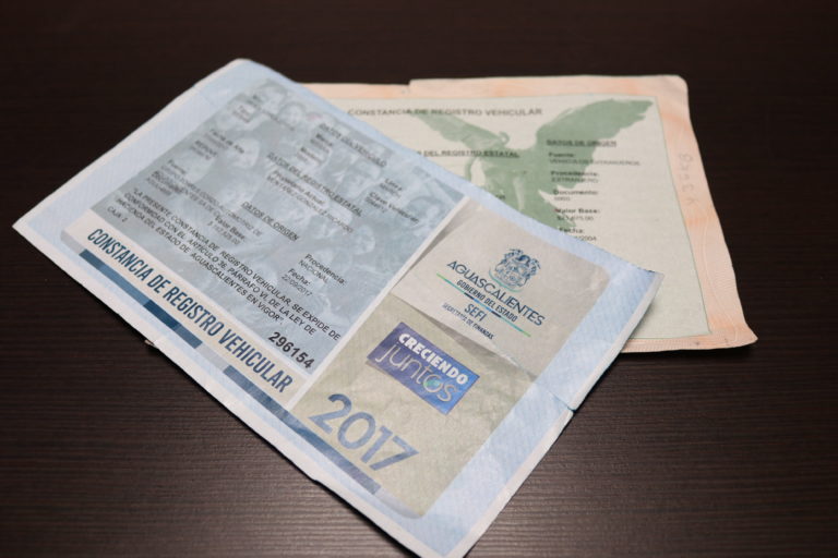 Constancia de registro vehicular, clave para una venta segura de vehículos