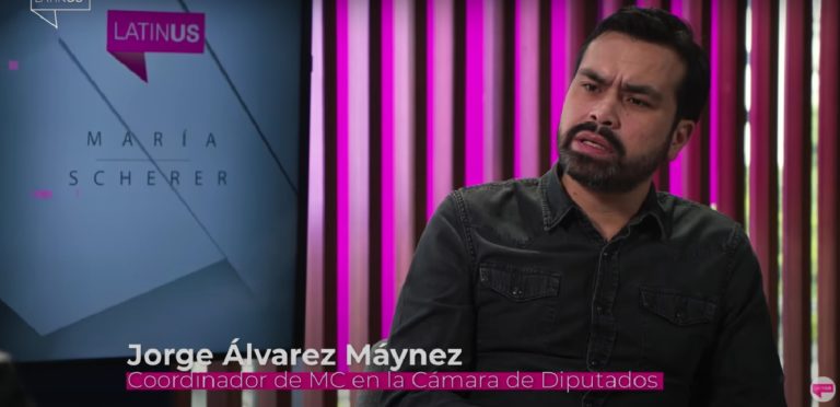 Esto dijo Jorge Álvarez Máynez en entrevista con María Scherer