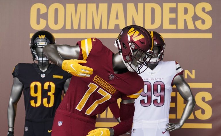 Washington Commanders es el nuevo nombre de los antiguos Redskins de la NFL