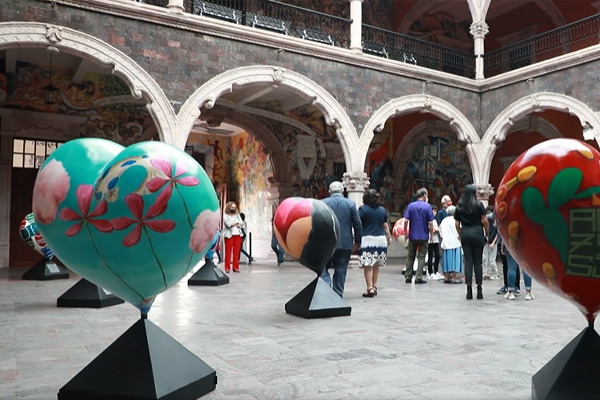 Vuelve “Corazones de Agua Caliente”, la exposición gratuita que muestra el talento artístico de Aguascalientes