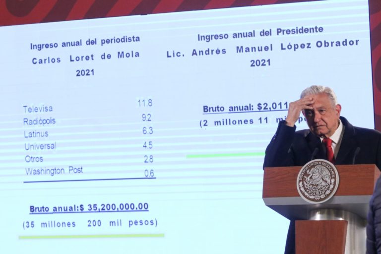 AMLO vs. Loret: se iba a saber