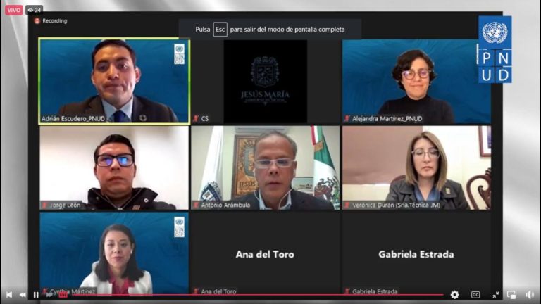 Firma Jesús María acuerdo de colaboración con el Programa de las Naciones Unidas para el Desarrollo en México