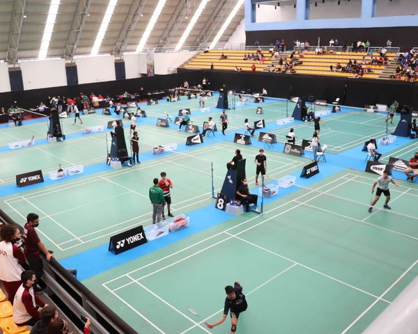 Segundo día de actividades del Clasificatorio Nacional de Badminton Aguascalientes 2022
