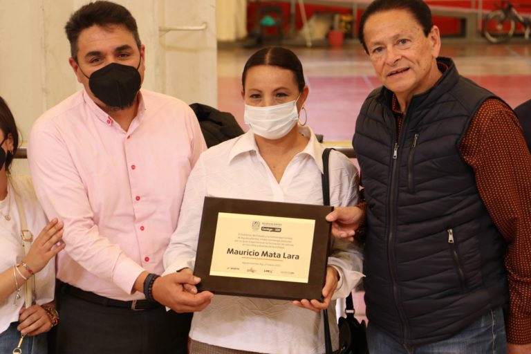 Realizan homenaje póstumo el destacado ciclista Mauricio Mata Lara, en Aguascalientes