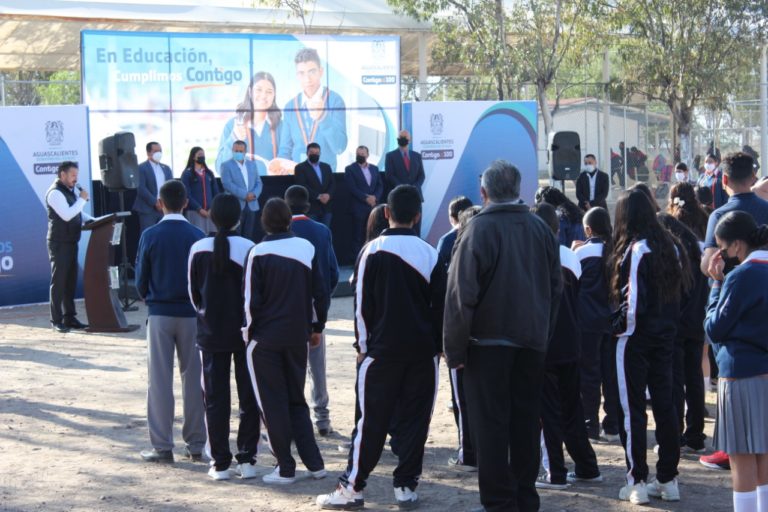 Cecytea realiza entrega de infraestructura educativa en Calvillito