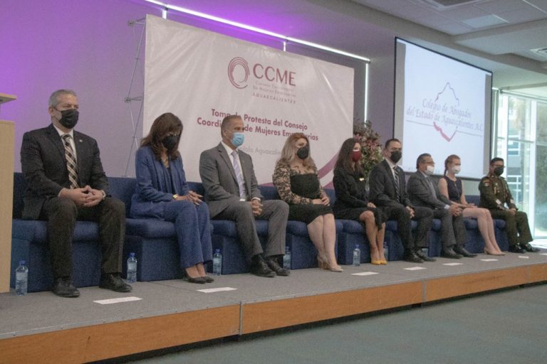 Rinde protesta el Consejo Coordinador Empresarial de Mujeres, capítulo Aguascalientes 