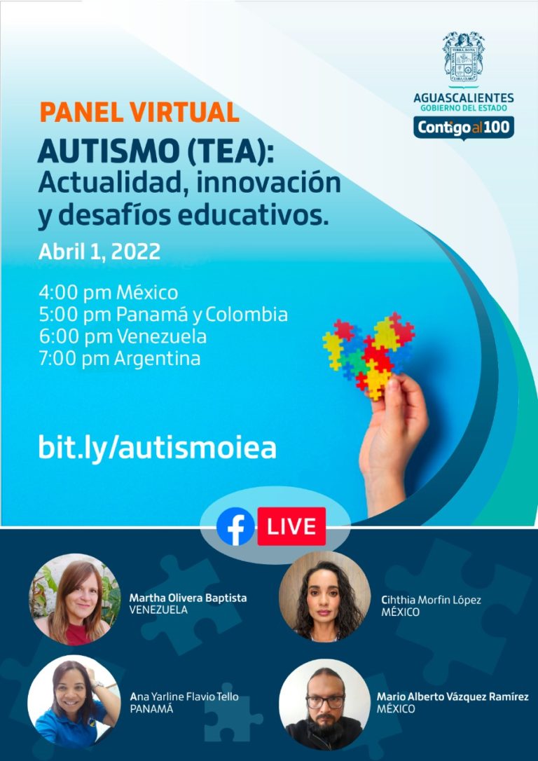 Invita IEA a participar en panel virtual sobre el autismo    