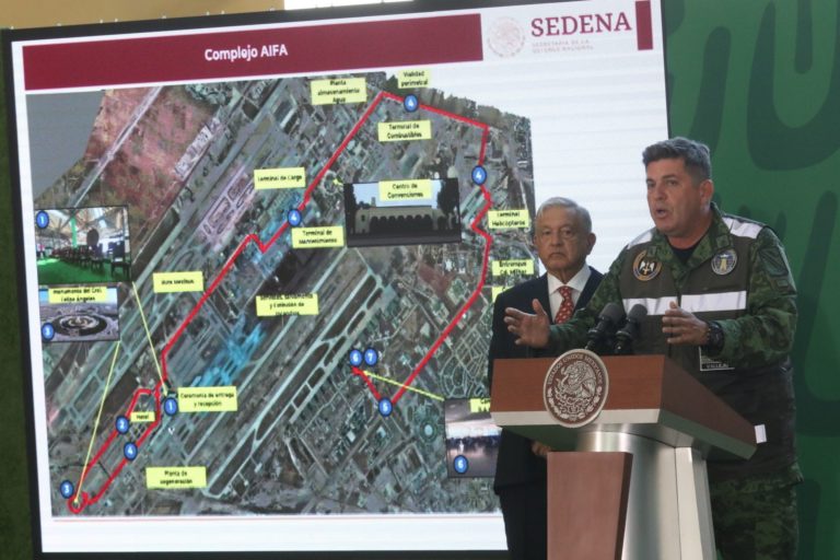 Proveedor del AIFA, ligado a empresa fantasma que lavó dinero en Venezuela