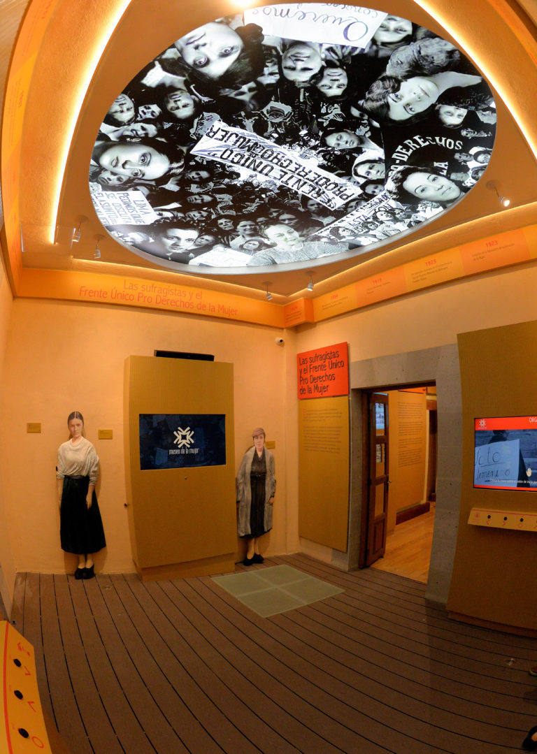 Museo de la Mujer de la UNAM describe el papel de ellas en la historia