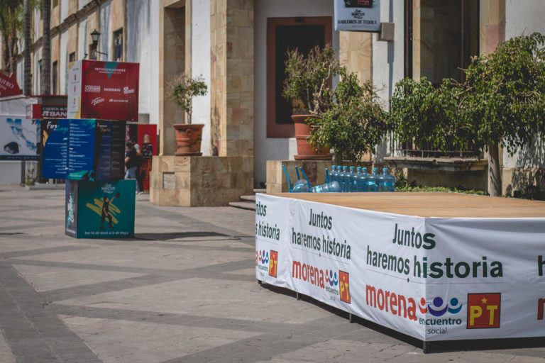 Partidos políticos en Aguascalientes no rentaron stands en el perímetro ferial