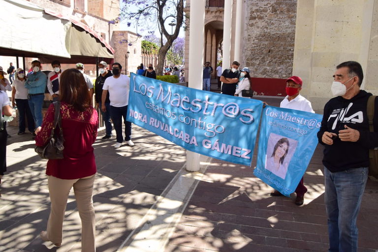 Magisterio apoyará campaña de Nora Ruvalcaba