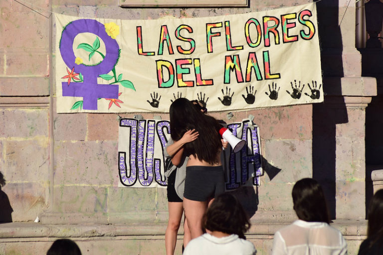 Verdad y justicia así se manifestaron colectivas feministas en Aguascalientes