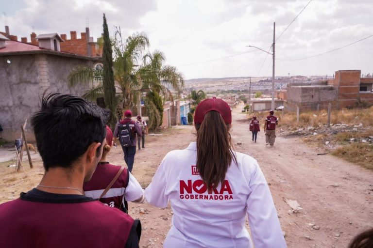 Nora Ruvalcaba afirma que transformará el oriente de Aguascalientes dando certeza a las familias desatendidas