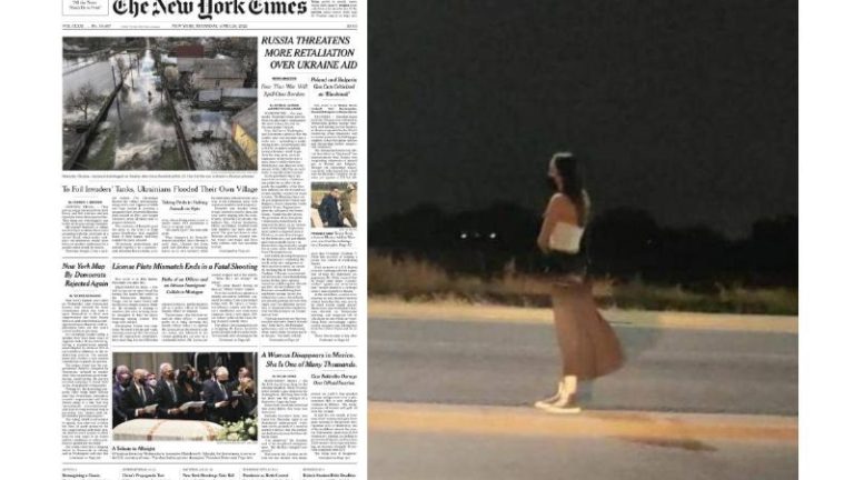 Debanhi y la desaparición de mujeres en México son portada en el NYT