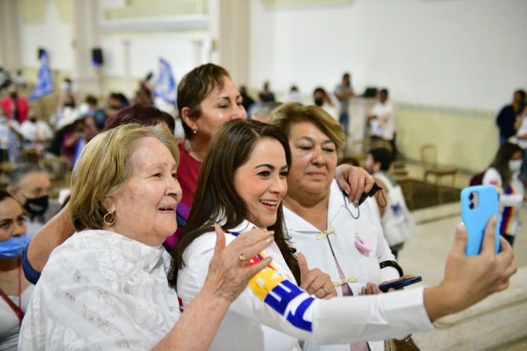 Tere Jiménez afirma que cuidará a quienes han sido el cimiento de Aguascalientes