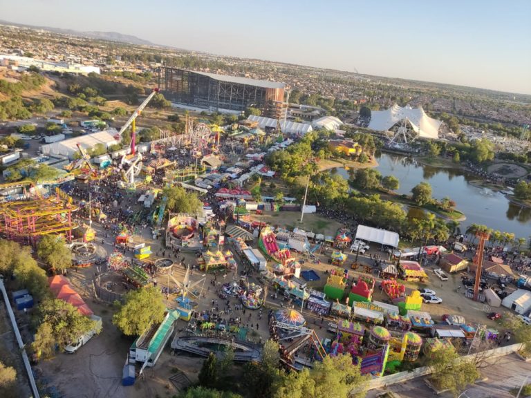 Por tierra y aire se mantiene la vigilancia en el área de la Feria Nacional de San Marcos