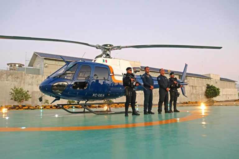 Se incrementan vuelos de seguridad del Águila 1 durante la Feria 