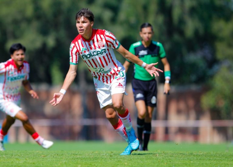 Por la mínima, Necaxa Sub-14 cae ante los Tuzos en partido de ida