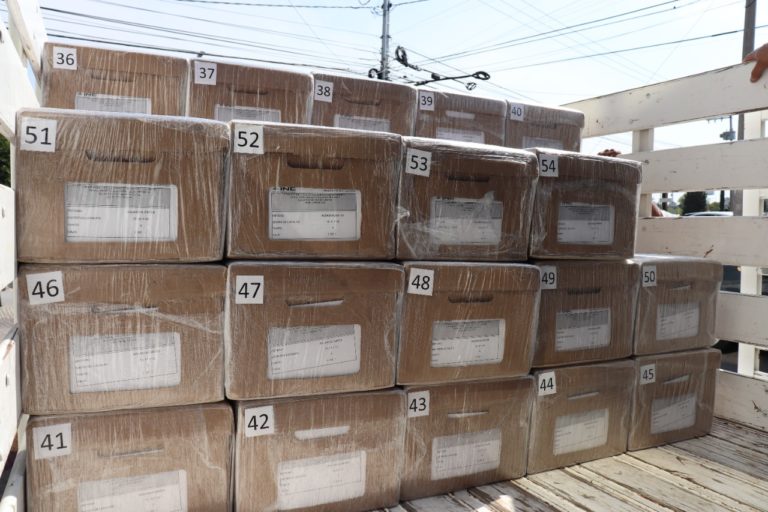 INE entrega Lista Nominal para elección local al IEE 