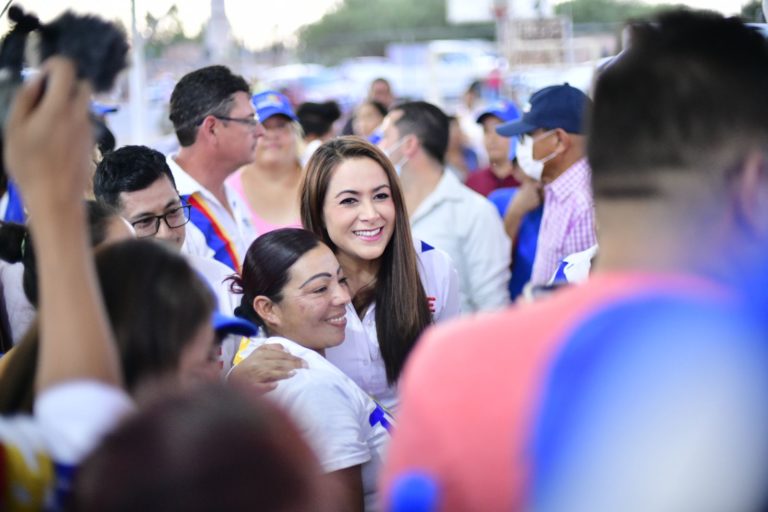 Tere Jiménez pide que el 5 de junio hagan un voto por la seguridad de Aguascalientes