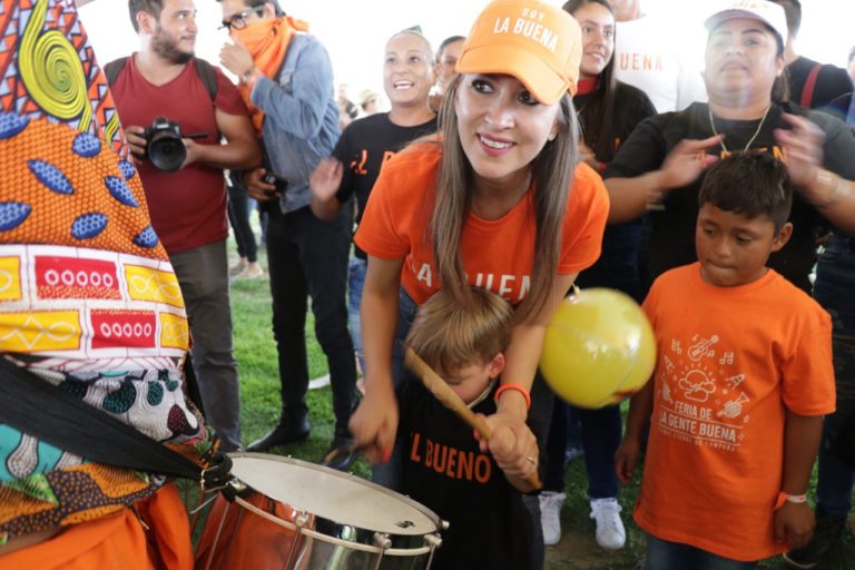 Con una fiesta para las familias de Aguascalientes, cierra Anayeli Muñoz su campaña