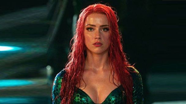 Amber Heard revela que redujeron a 10 minutos su participación en Aquaman 2