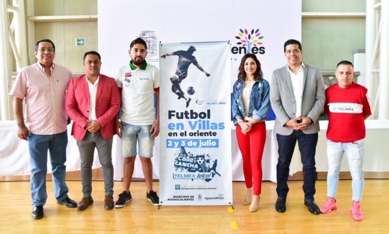 Convoca municipio de Aguascalientes al torneo de futbol De la Calle a la Cancha