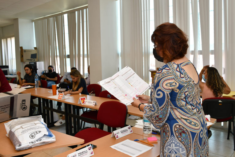 Inicia IEE cómputos distritales de elección a gobernadora