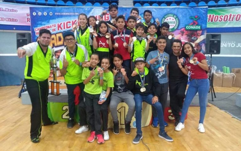 Aguascalientes consigue 35 medallas de kickboxing