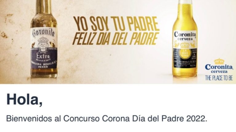 Alertan por “Concurso Día del Padre Corona 2022”; así buscan robar tus datos
