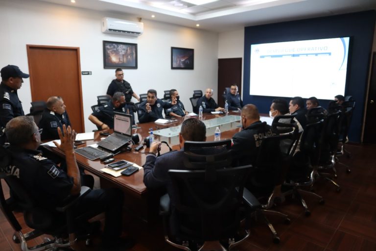 Afinan coordinación para el operativo que se implementará en la jornada electoral