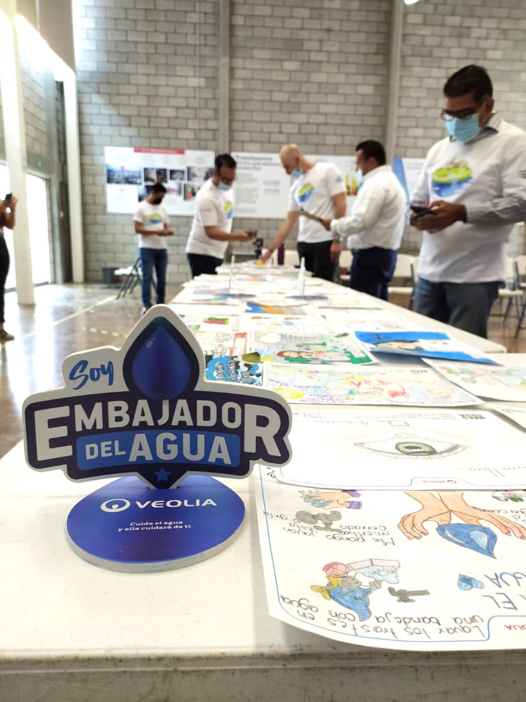 Participan más de 3 mil niñas y niños en certamen de dibujo de Cultura del Agua convocado por Veolia