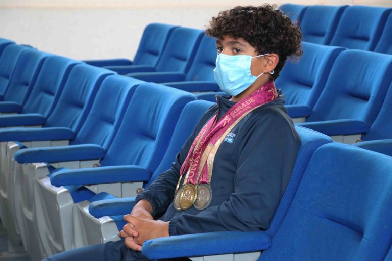 Reciben a triunfadores de la CONADE 2022 en Aguascalientes