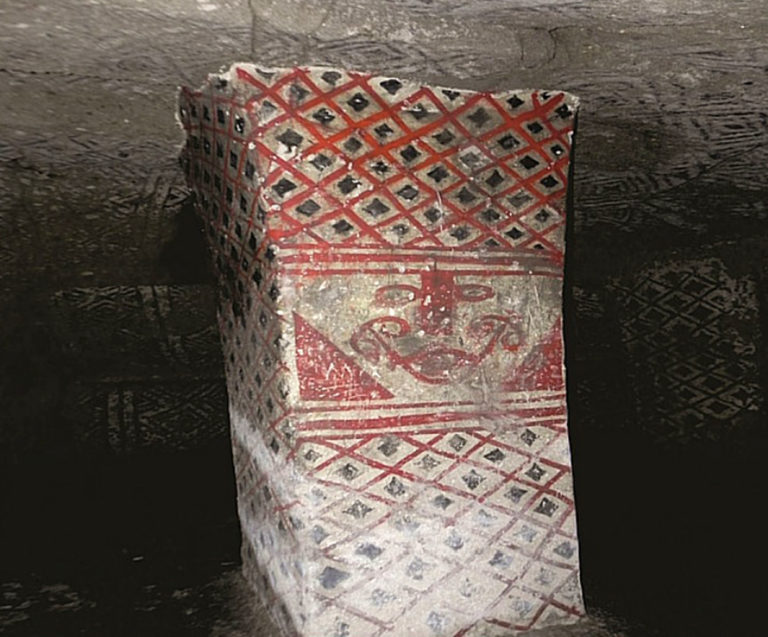 Data Servicio Arqueomagnético Nacional pinturas rupestres de las Tumbas de Tierradentro en Colombia