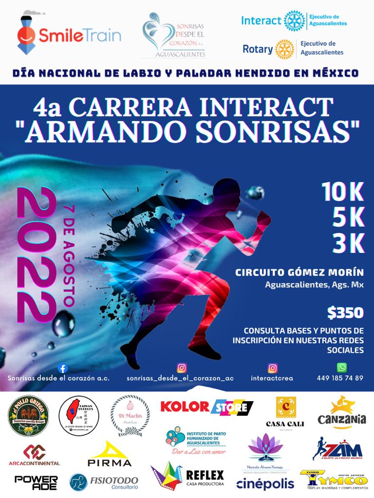 Presentan la 4ta edición de la Carrera Atlética “Armando Sonrisas” 2022
