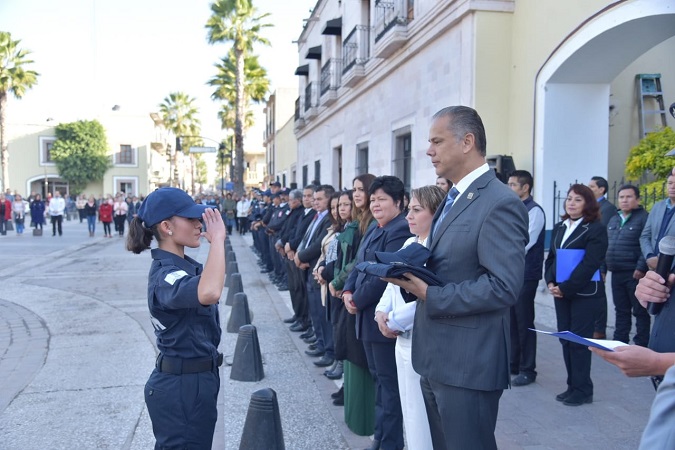 Colaboración entre policías de Aguascalientes y Jesús María