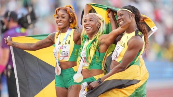Fraser-Pryce es la mujer con más oros individuales en la historia del Mundial de Atletismo