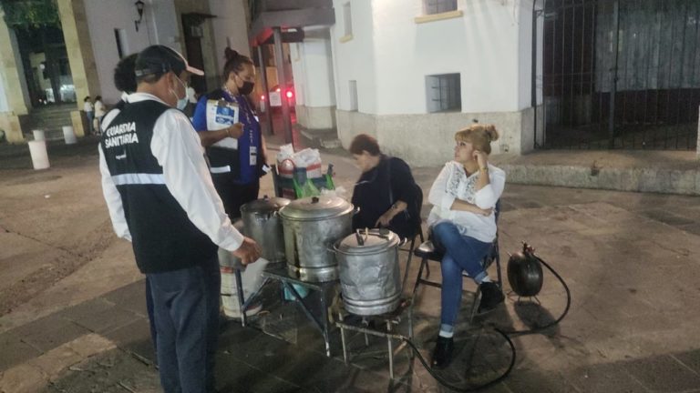 Coordinación general de salud realiza inspección sanitaria en diversos puntos de la ciudad capital