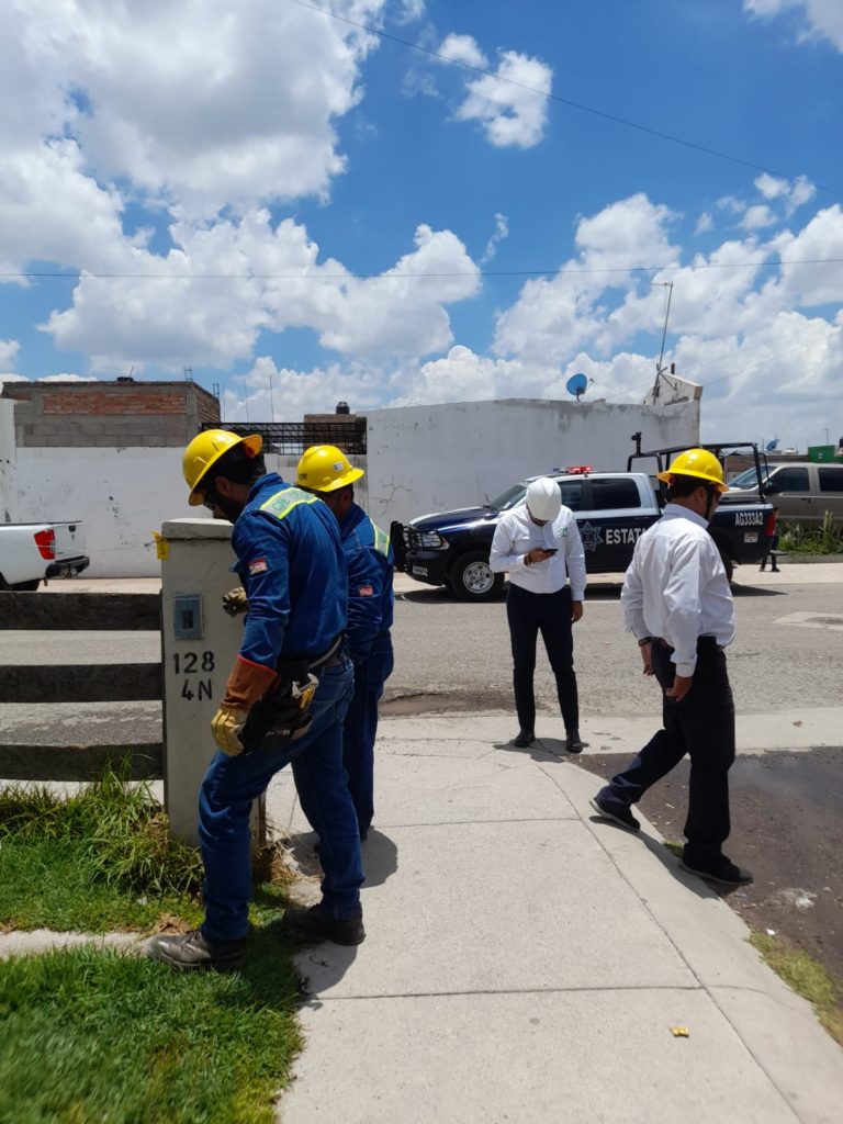 Se realizó operativo interinstitucional en San Francisco de los Romo para combatir la invasión de predios abandonados