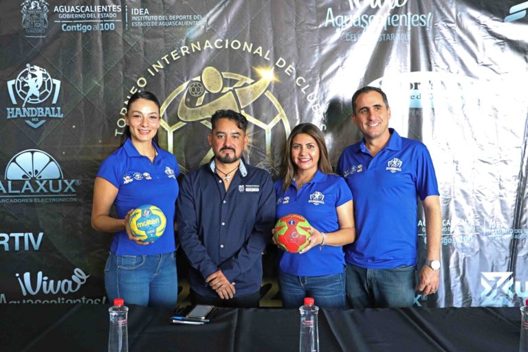 Dan a conocer pormenores del Torneo Internacional de Clubes de Handball Aguascalientes 2022