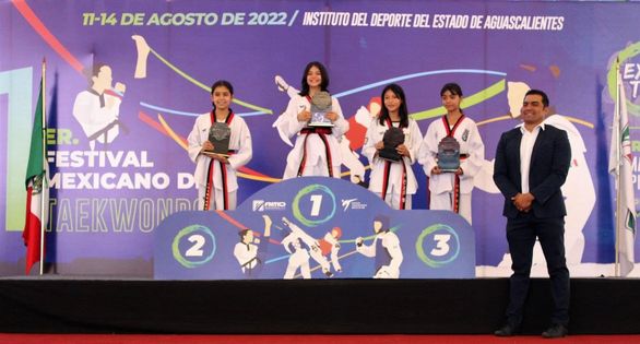 Histórica convocatoria de taekwondínes de Aguascalientes a la pre selección nacional.