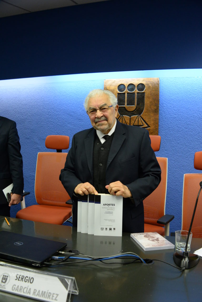 Reconocen contribuciones de Sergio García Ramírez al derecho
