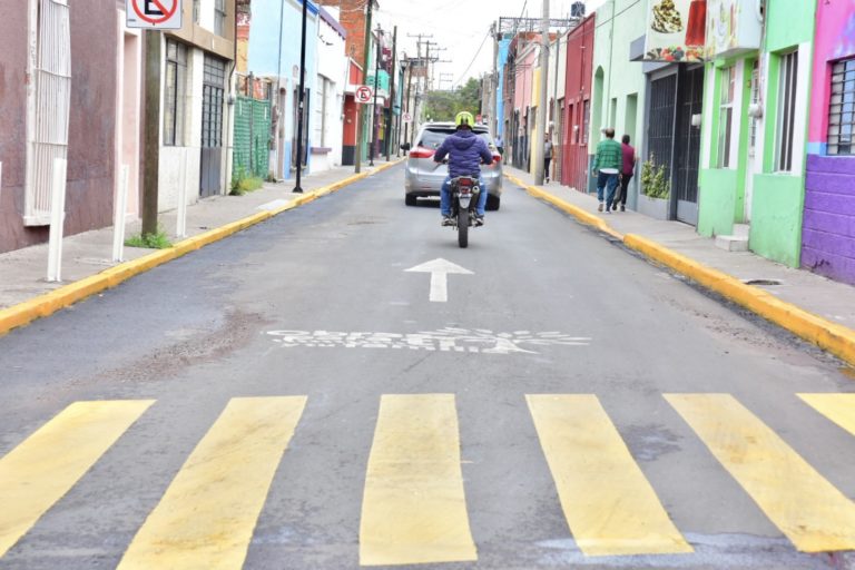 Entregan obras de rehabilitación de vialidades del centro de Aguascalientes