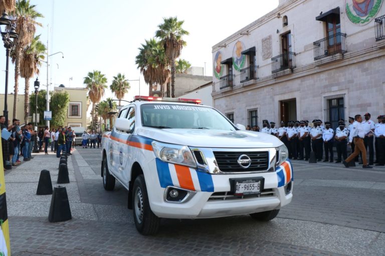 Más equipamiento a Protección Civil de Jesús María