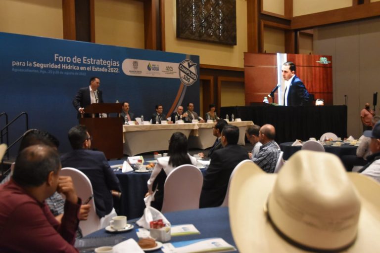 Se realizó foro para propuestas y seguimiento en seguridad hídrica para Aguascalientes